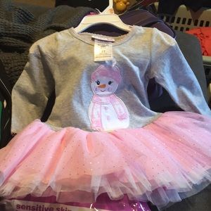 Brand new never worn pink snow girl outfit